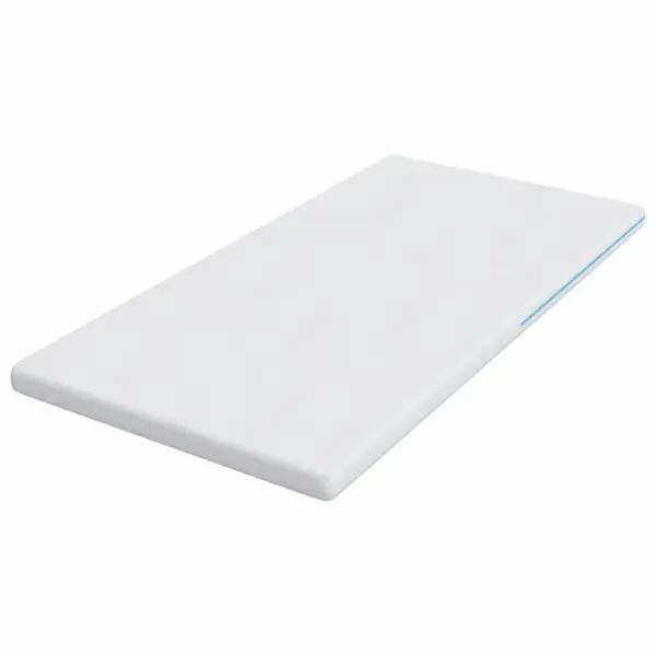 Mäluvahuga madratsitopper, valge žakaarkangas, 100 x 200 cm, 7 cm paksune – 4