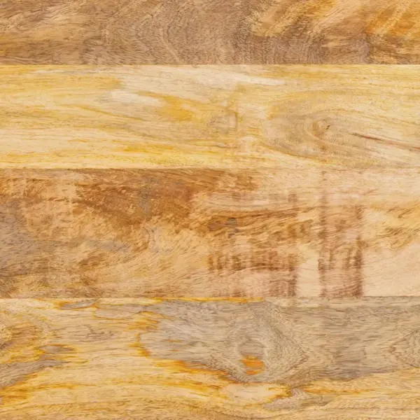 Kummut 2 uksega hoiuruumiga, pruun mangopuit, 80 x 33 x 75 cm – 11