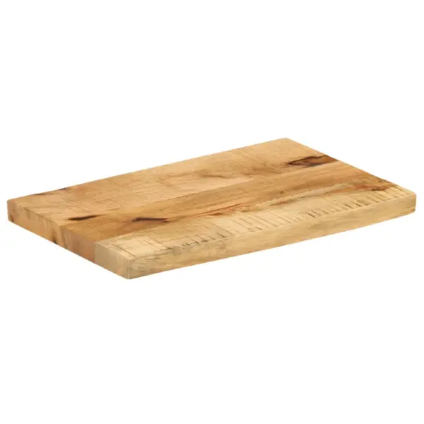 Mangopuidust lauaplaat ühe naturaalse servaga, 60 x 30 x 3,8 cm - 2