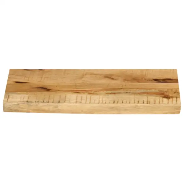 Mangopuidust lauaplaat ühe naturaalse servaga, 60 x 30 x 3,8 cm - 3