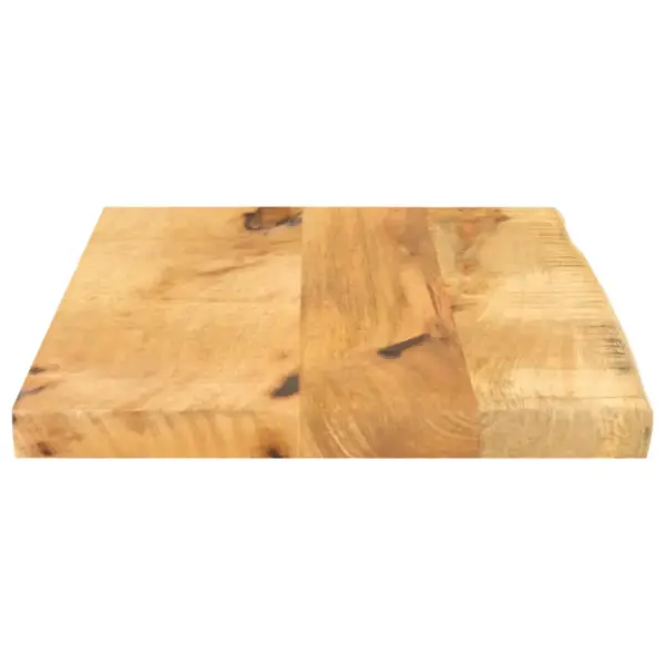 Mangopuidust lauaplaat ühe naturaalse servaga, 60 x 30 x 3,8 cm - 4
