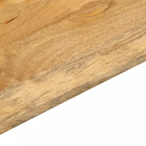 Mangopuidust ristkülikuline lauaplaat, naturaalne, 80 x 20 x 2,5 cm - 7