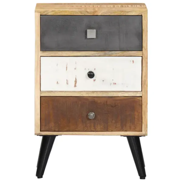 Mangopuidust öökapp 3 eri värvi sahtliga, pruun, 40 x 30 x 60 cm – 2