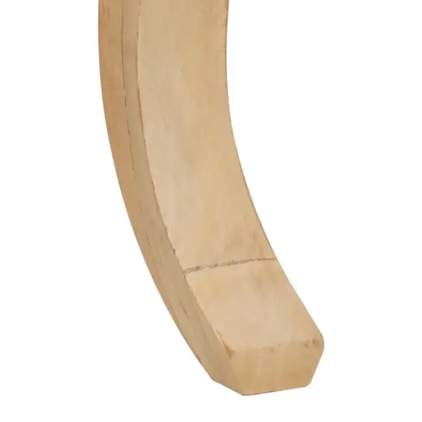 Pruun mangopuidust kohvilaud, kaasaegne, 110 x 55 x 77 cm – 8