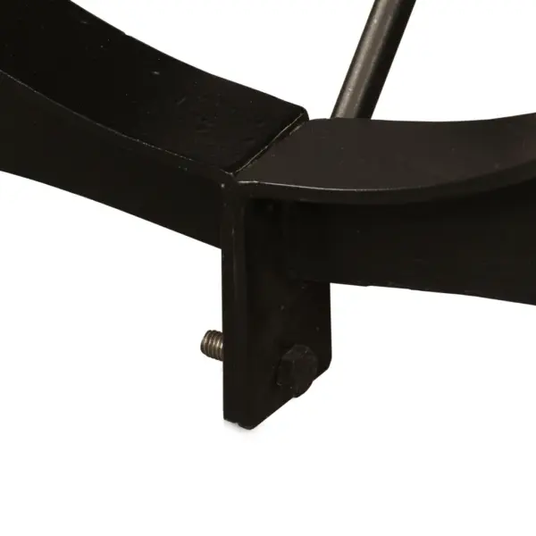 Industriaalstiilis mangopuidust söögilaud terasjalgadega, 180 x 90 x 77 cm – 6