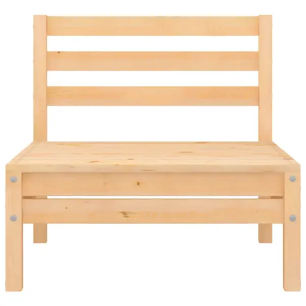 4-osaline männipuidust modulaarne aiadiivanikomplekt, pruun – 7