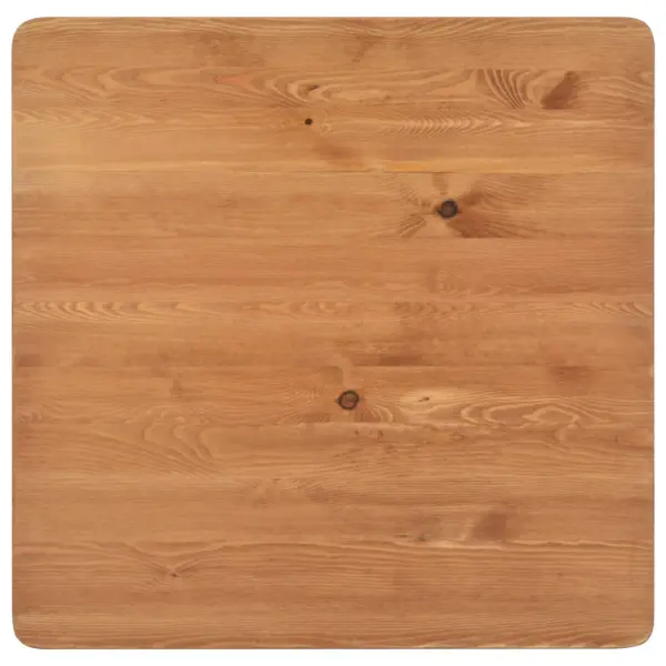 Männipuidust lauaplaadiga baarilaud, must/pruun, 60 x 60 x 108 cm – 4