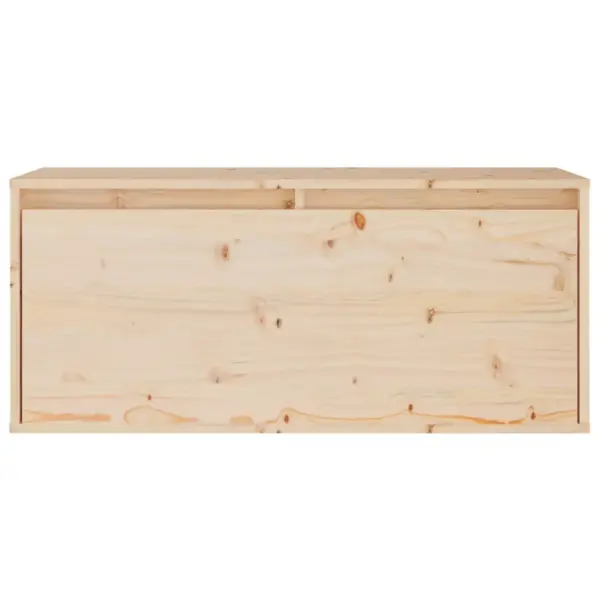 Männipuidust seinakapid hoiustamiseks, 6-osaline komplekt, töötlemata, pruun, 4 x 80 x 30 x 30 ja 2 x 30 x 30 x 60 cm – 6