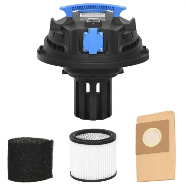 Märg- ja kuivtolmuimeja puhuriga, 1200 W, 30 l roostevabast terasest, hõbedane – 9