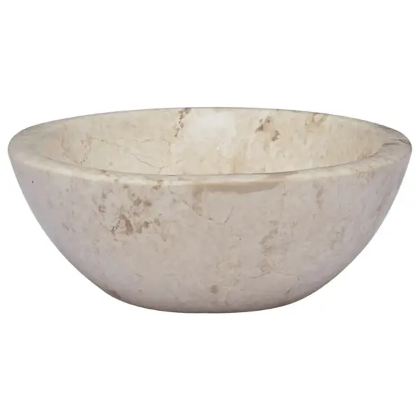 Marmorist valamu, kreemjasvalge, 53 x 40 x 15 cm – 4