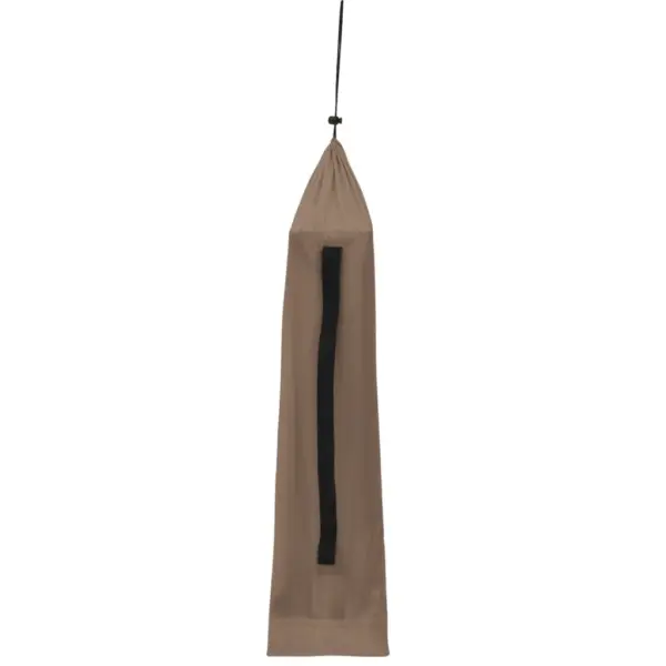 Matkavoodi 600D oxford-kangast ja terasraamiga, pruunikashall, 180 x 60 x 19 cm – 5