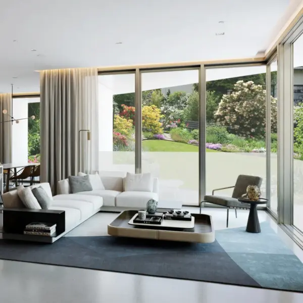 Härmatisemustriga privaatsusaknakile, matt hall PVC, 90 x 500 cm – 7