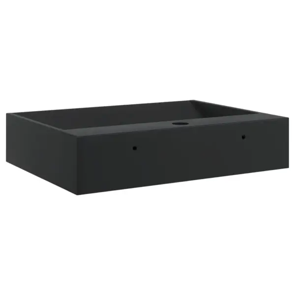 Matt must mineraalvalamu kraaniavaga, 50 x 38 x 11 cm – 6