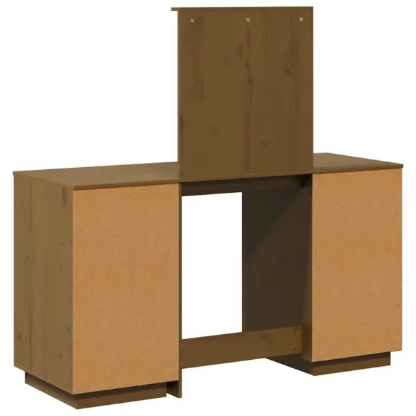 Meekarva männipuidust tualettlaua komplekt peegliga ja kapiga, 95 x 50 x 134 cm – 7