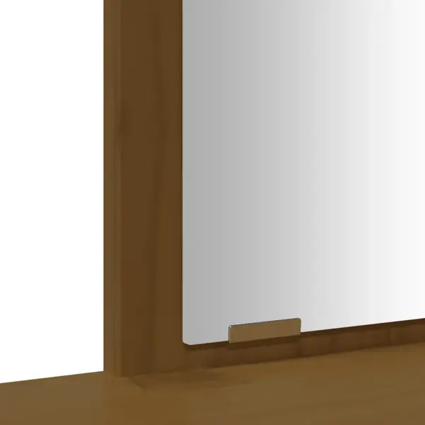 Meekarva männipuidust tualettlaua komplekt peegliga ja kapiga, 95 x 50 x 134 cm – 10