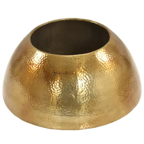 Kausikujuline kohvilaud sepistatud alumiiniumist, messinguvärvi, 70 x 30 cm – 5