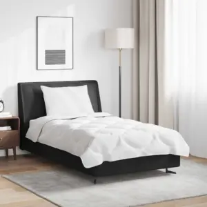 2-osaline valge mikrokiust teki ja padja komplekt, 135 x 200 cm