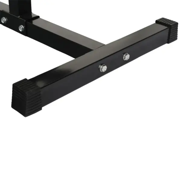 Mitmefunktsionaalne jõusaaliseade raskusketastega 40 kg, must, 110 x 121 x 190 cm – 5