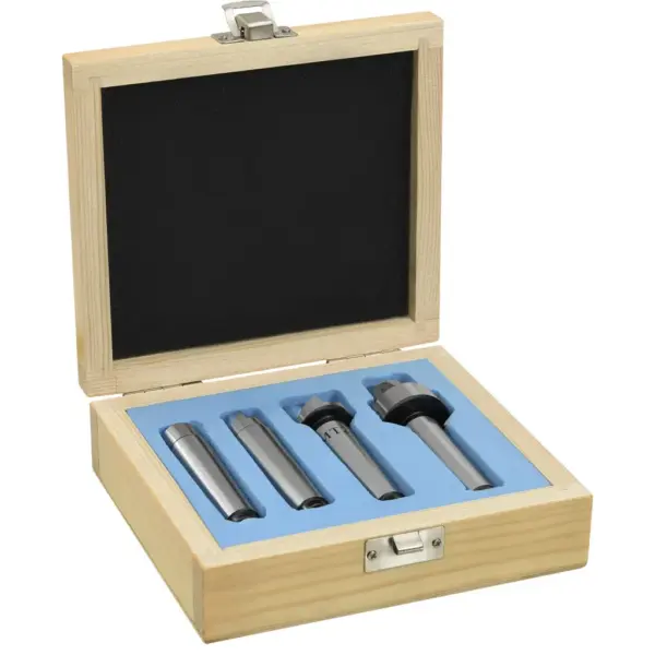 MT2 treipingi tsentrikomplekt, 4 tk, 40Cr teras, hõbedane – 3