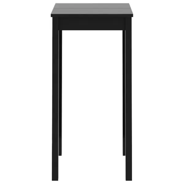 Must baarilaud MDF lauaplaadi ja männipuidust jalgadega, 55 x 55 x 107 cm – 3