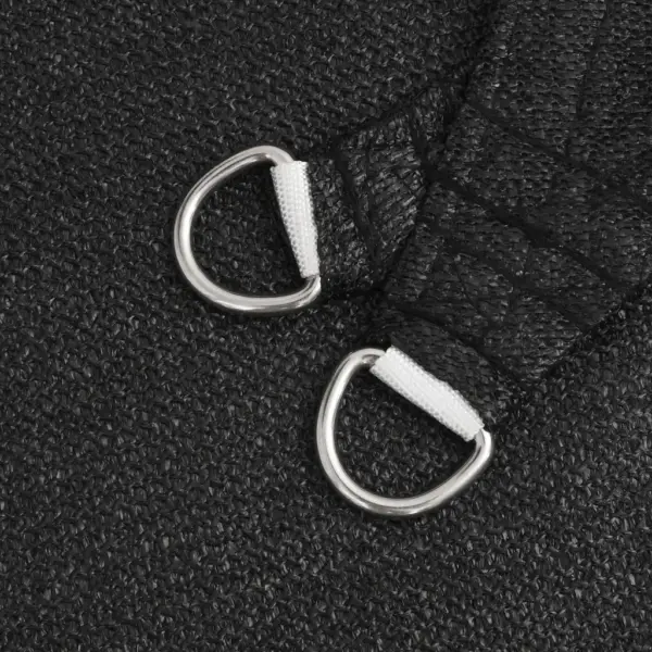 Ristkülikukujuline päikesepuri 160 g/m², must HDPE, 2,5 x 4 m – 5