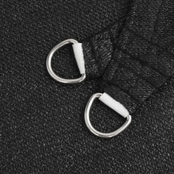 160 g/m² HDPE päikesepuri, must, ristkülikukujuline, 5 x 7 m – 5