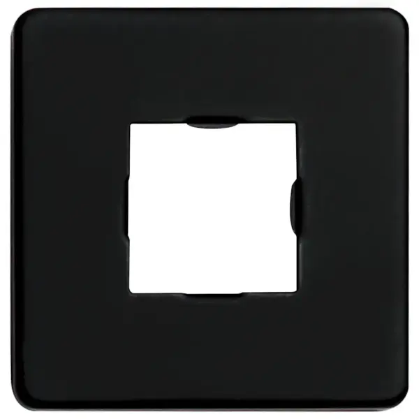 Kandiline seinale paigaldatav dušivars, must roostevaba teras 201, 40 cm – 5