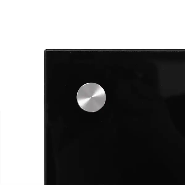 Karastatud klaasist köögi pritsmekaitse, must, 90 x 60 cm, 6 mm – 8