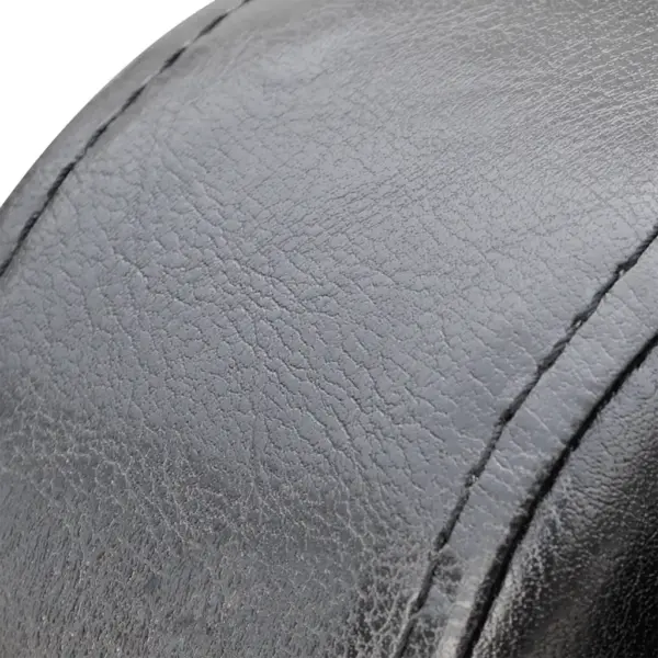 Must kunstnahast tugitool männipuidust raamiga, 61 x 60 x 79,5 cm – 6