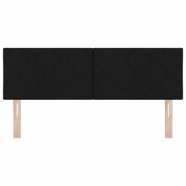 Polsterdatud voodi peats mustast kunstnahast, 160 cm, reguleeritava kõrgusega - 5