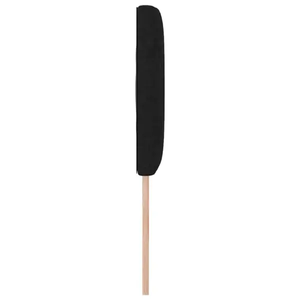 Polsterdatud voodi peats mustast kunstnahast, 160 cm, reguleeritava kõrgusega - 6
