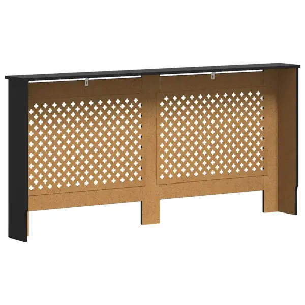 Must MDF radiaatorikate kärgstruktuuriga, 172 x 19 x 81,5 cm – 6
