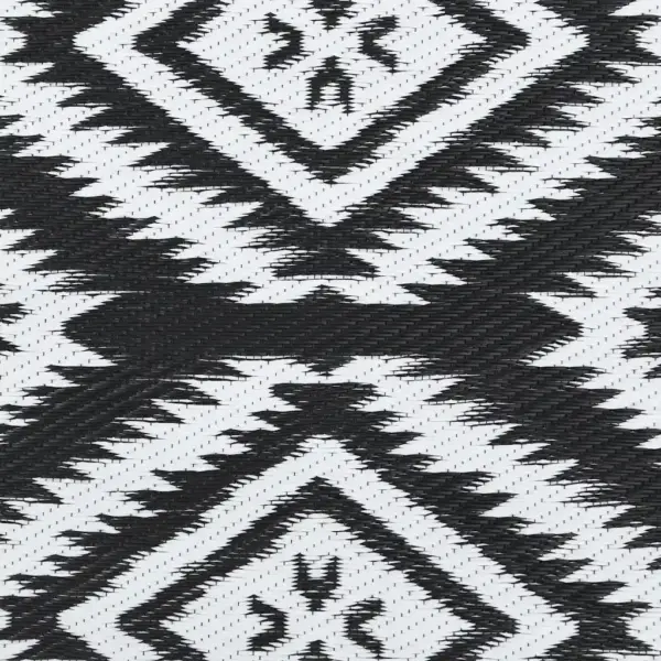 Must jacquard mustriga õuevaip ARAKIL, polüpropüleen, 160 x 230 cm – 6