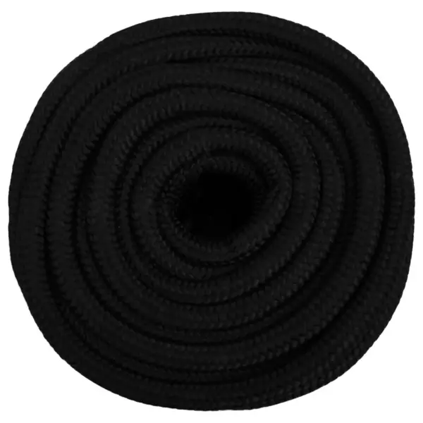 Punutud töököis, must polüester, 18 mm, 50 m - 3