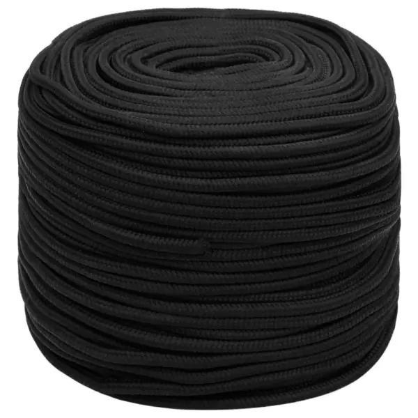 Polüpropüleenist paadiköis, täismust, 10 mm, 25 m – 2