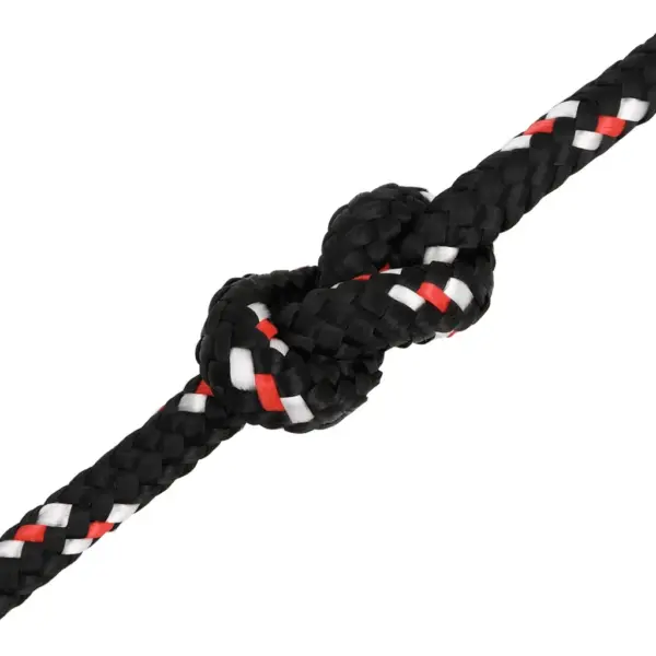 Must polüpropüleenist paadiköis, punutud, 8 mm, 25 m – 5