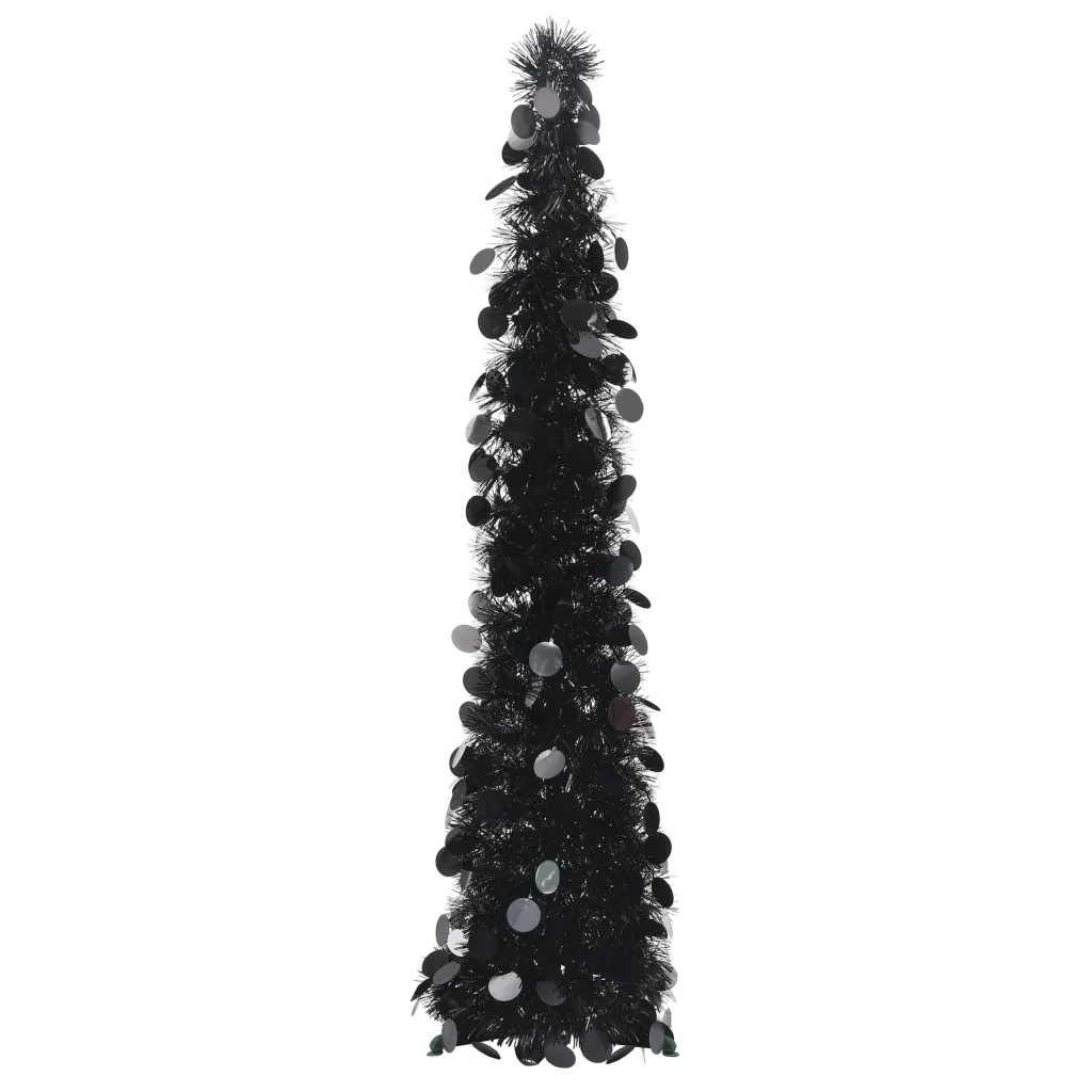 Must pop-up kunstkuusk 120 cm, PET, läbimõõt 25 cm
