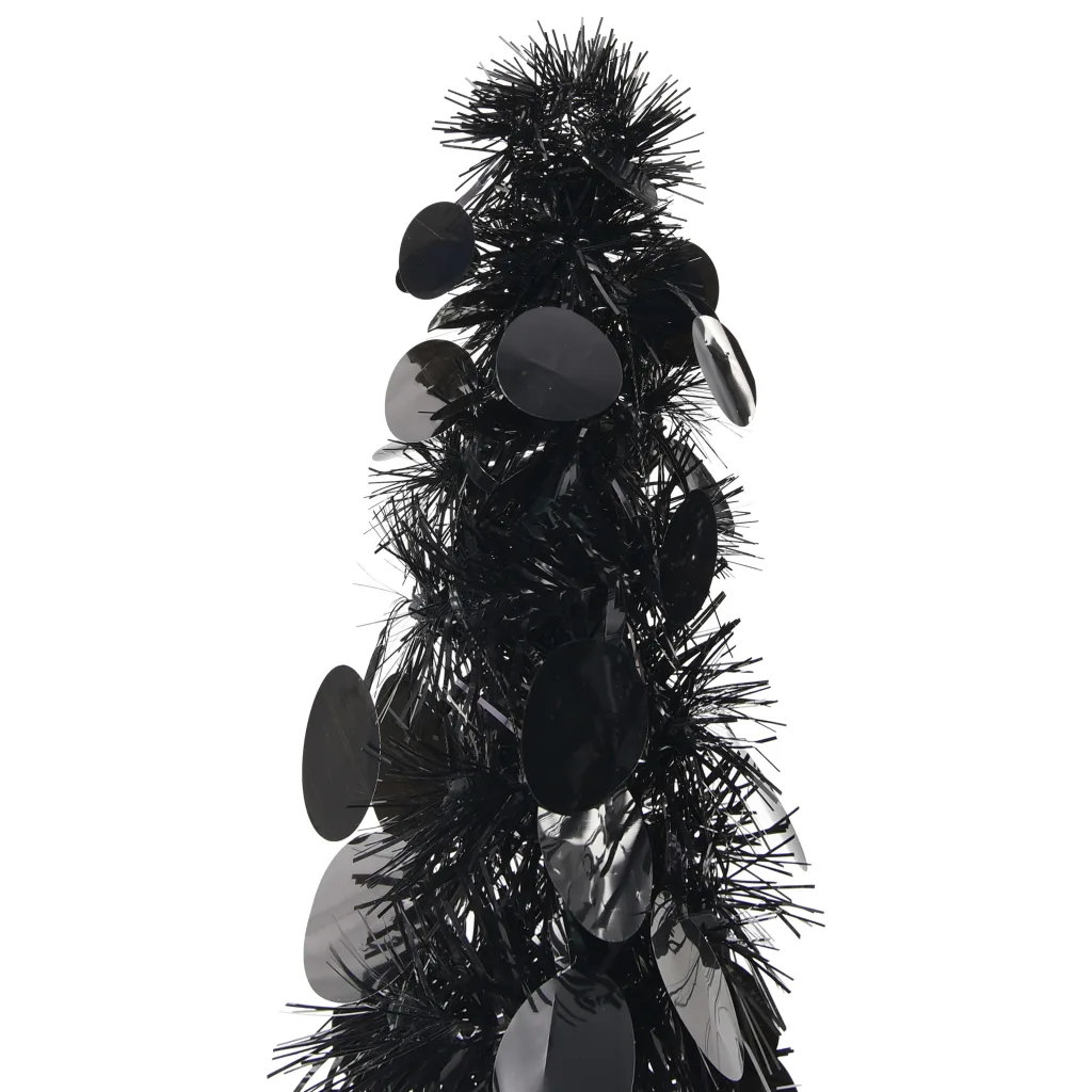 Must pop-up kunstkuusk 120 cm, PET, läbimõõt 25 cm