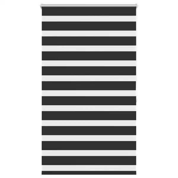 Must sebraruloo aknale, 100 x 175 cm, 100% polüester – 2