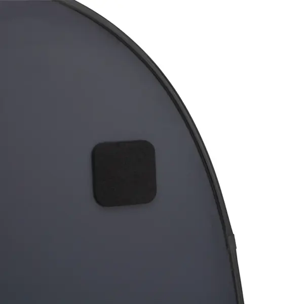 Must seinapeegel PVC-raamiga, 60 x 40 cm – 6