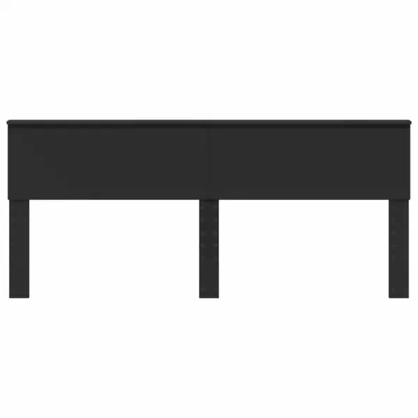 Voodi peats, must tamme toon, tehispuit, 200 cm, 203 x 7 x 90 cm – 4