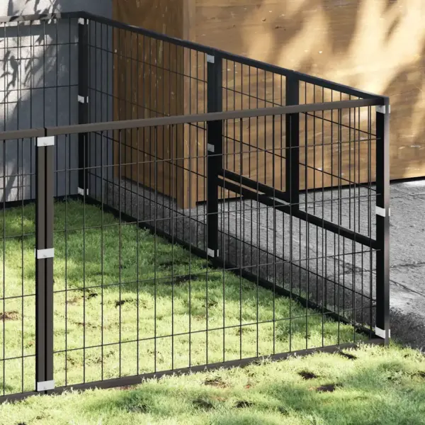 Koeraaedik terasvõrguga, must, 20 m², 1000 x 200 x 70 cm - 3