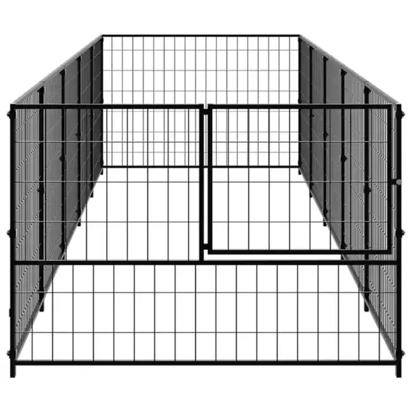 Koeraaedik, must teras, 5 m², paneelid 100 x 70 cm – 4