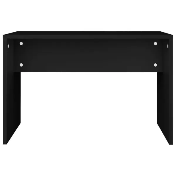 Tualettlaua komplekt peegli ja pingiga, must, 74,5 x 40 x 141 cm – 8