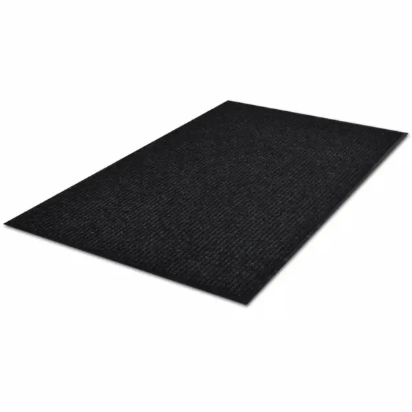 Libisemisvastase PVC alusega uksematt, must, 90 x 150 cm – 3
