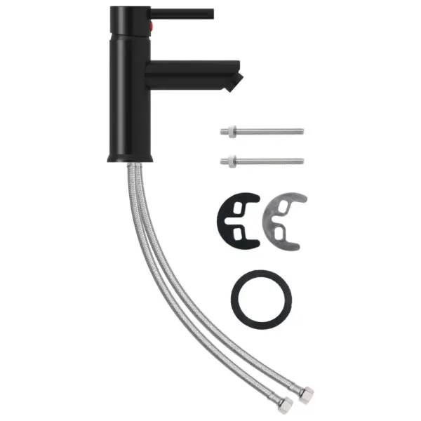 Must vannitoa valamusegisti, messingist korpus, 130 x 176 mm – 2