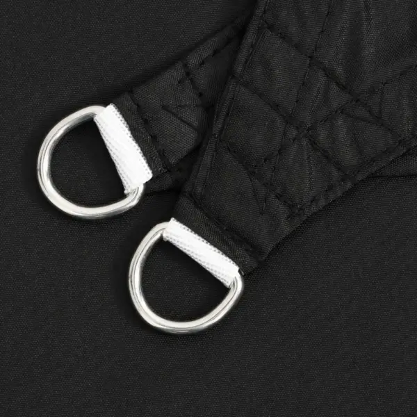 Veekindel ristkülikukujuline päikesepuri PU-kattega oxford-kangast, must, 2 x 3 m – 6