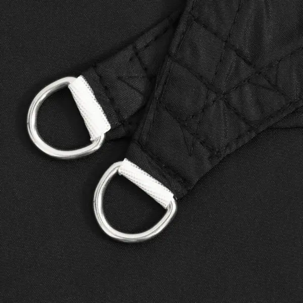 Veekindel ristkülikukujuline päikesepuri PU-kattega oxford-kangast, must, 2 x 3,5 m – 6