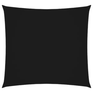 Veekindel kandiline päikesepuri, must PU-kattega oxford-kangas, 6 x 6 m