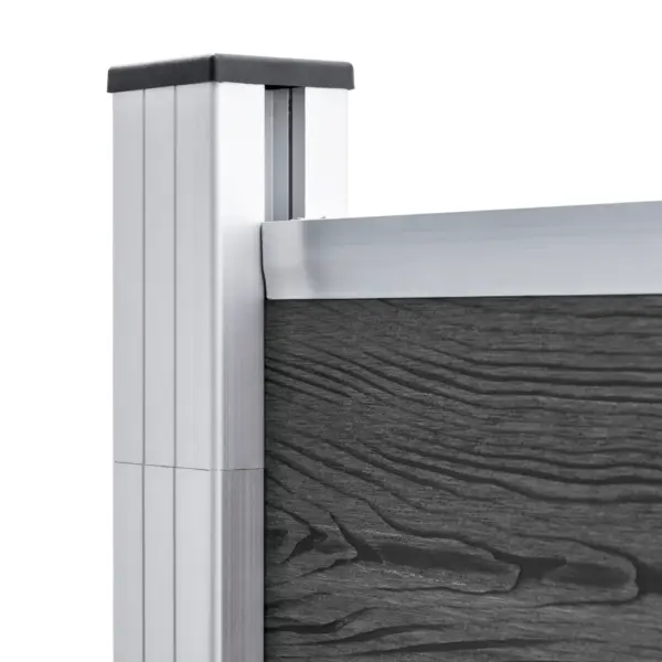 Must WPC aiapaneelide komplekt, 699 x 186 cm, komplekt – 7